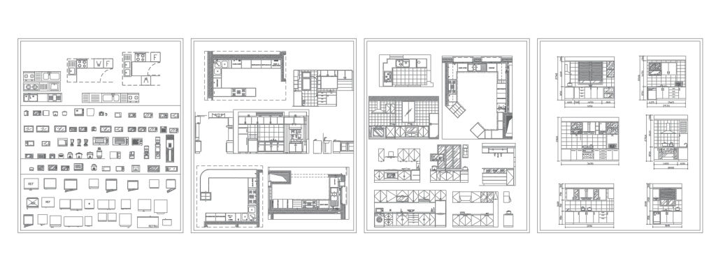 AutoCAD furniture block-8